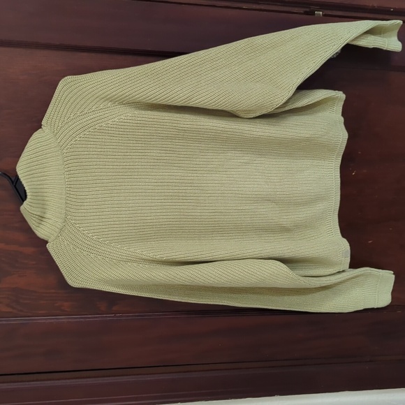 Lululemon Ribbed Turtleneck Sweater Dew Green Size XL/ XXL - Picture 10 of 12